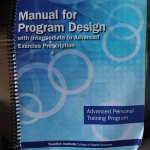 Manual for program design
